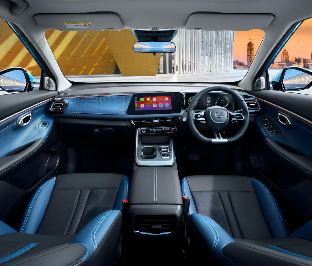 Spacious Cockpit
